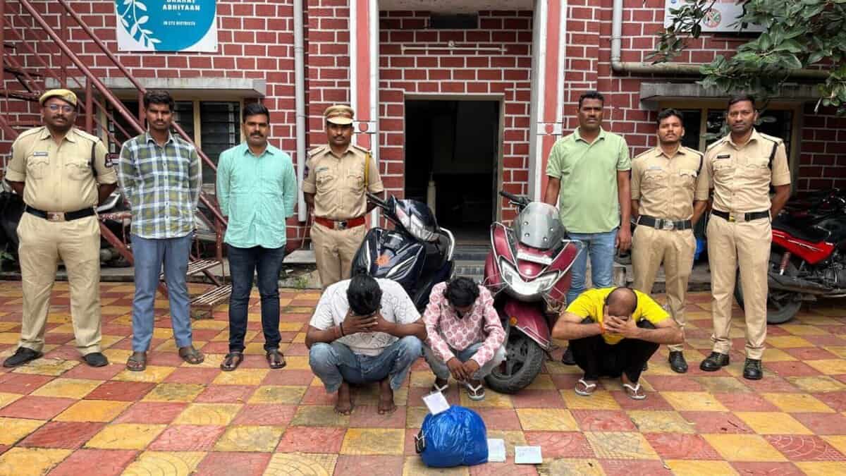 Hyderabad police arrest three in drug peddling case