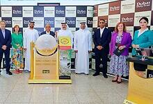 Dubai Duty Free officials at the Millennium Millionaire draw Series 512 event.