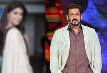 Elnaaz Norouzi and Salman Khan
