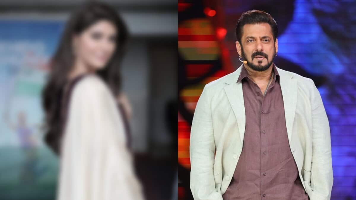 Elnaaz Norouzi and Salman Khan