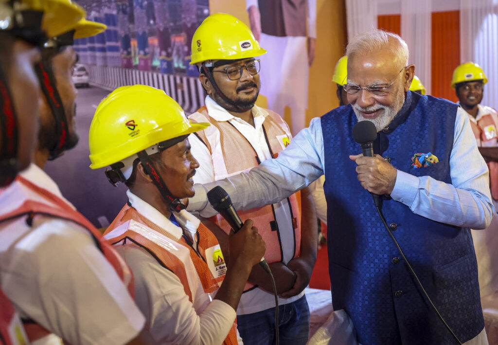 PM Modi inaugurates Delhi section of Dwarka Expressway and UER-II