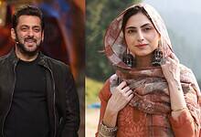 Salman Khan and Farrhana Bhatt