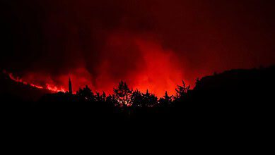 France battles wildfire larger than Paris; one dead as blaze spreads rapidly