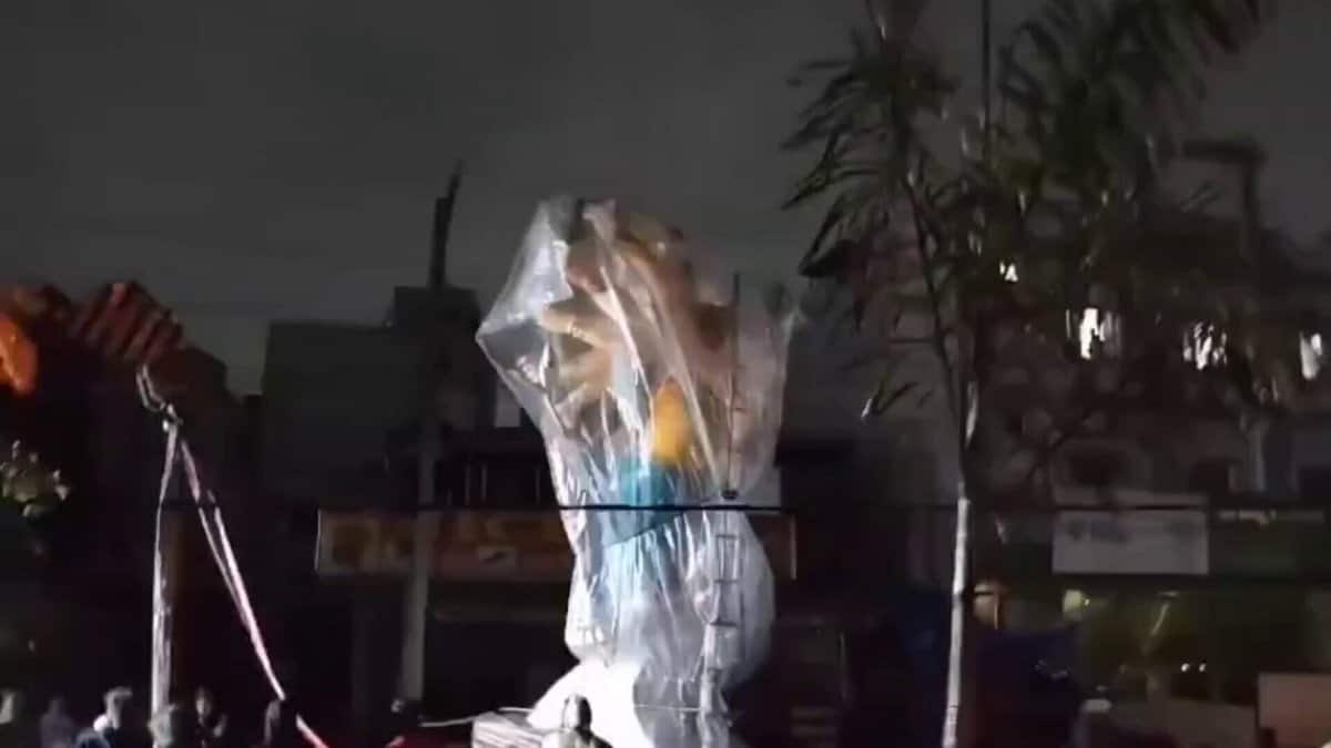 Ganesh idol in Hyderabad