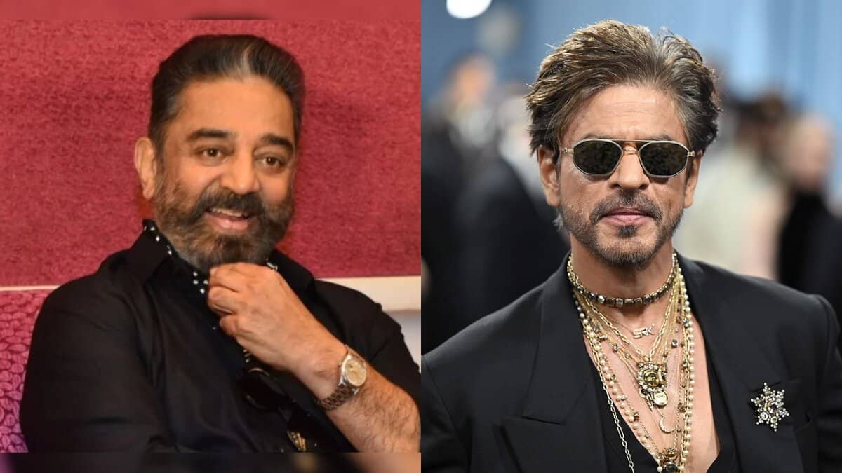 Kamal Haasan and Shah Rukh Khan