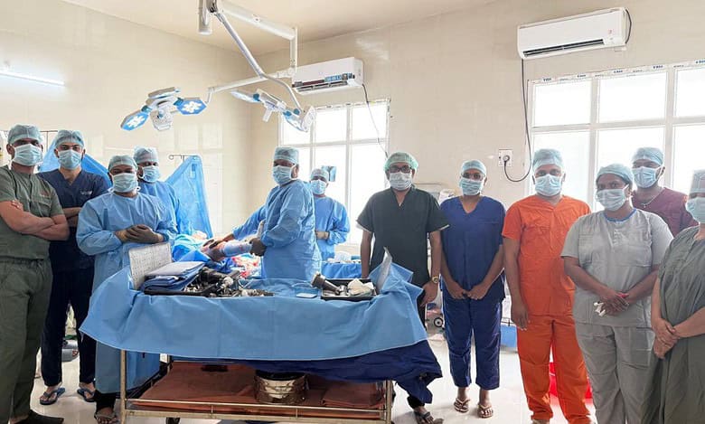 Free knee replacement surgeries in Telangana