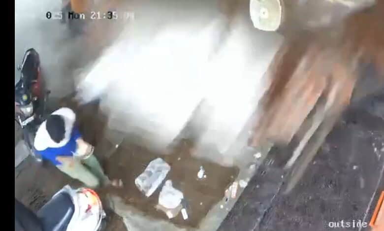 LPG cylinder explosion causes building collapse near Hyderabad