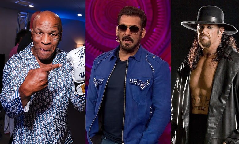 Mike Tyson, Salman Khan and The Undertaker