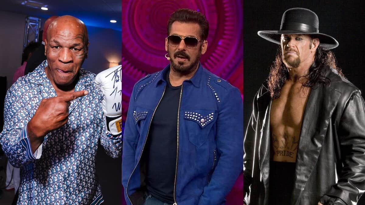 Mike Tyson, Salman Khan and The Undertaker