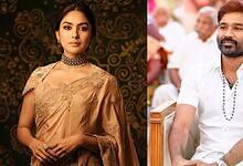 Mrunal Thakur and Dhanush