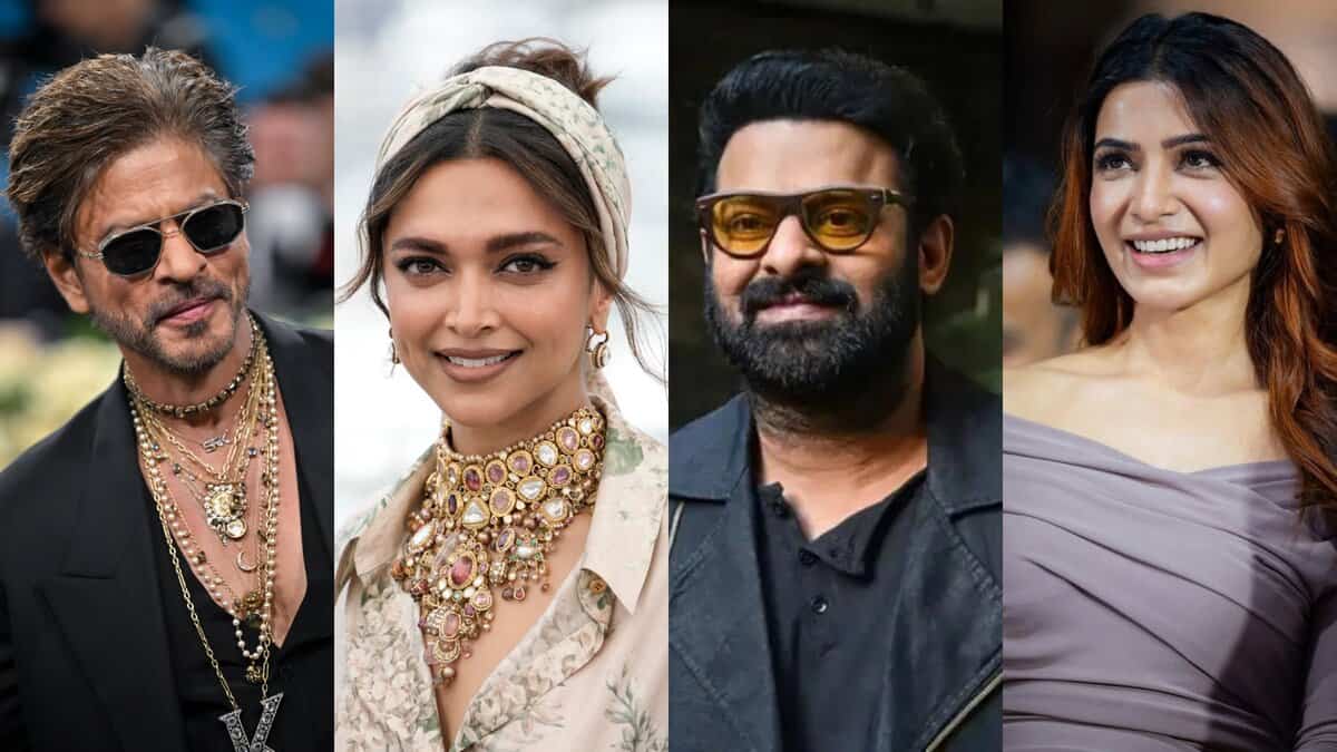 Shah Rukh Khan, Deepika Padukone, Prabhas and Samantha