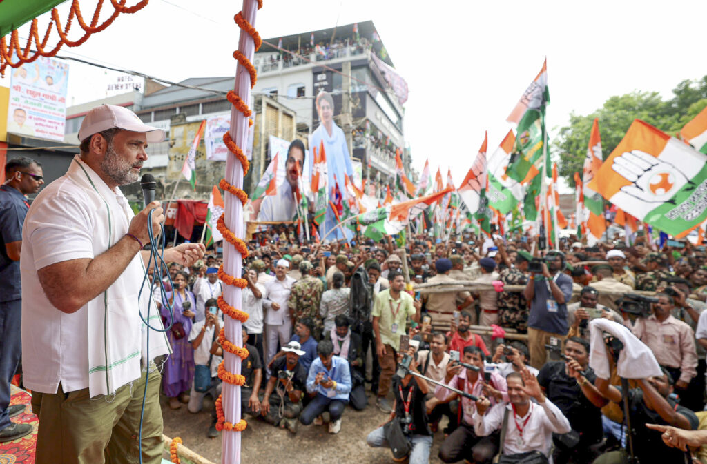 Voter Adhikar Yatra in Bihar