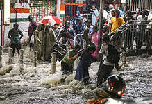 Rains in Hyderabad