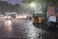 Rains in Hyderabad