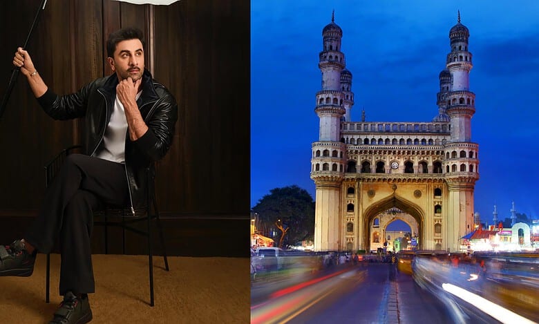 Ranbir Kapoor's store in Hyderabad