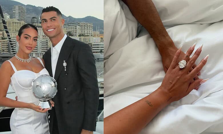 Cristiano Ronaldo and Georgina Rodriguez