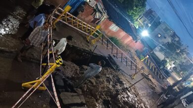 sewer trunk main collapses