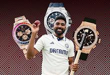 Mohammed Siraj's watch collection
