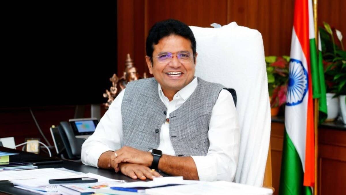 Telangana IT minister Sridhar Babu