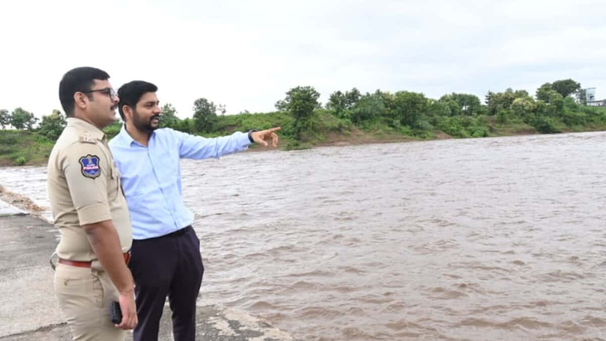 District Collectors assess on ground situation amid heavy rains in Telangana