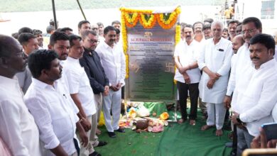 Tourism minister Jupally Krishna Rao lays foundation stone for tourism projects in Telangana