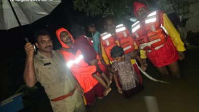 Heavy rains in Telangana