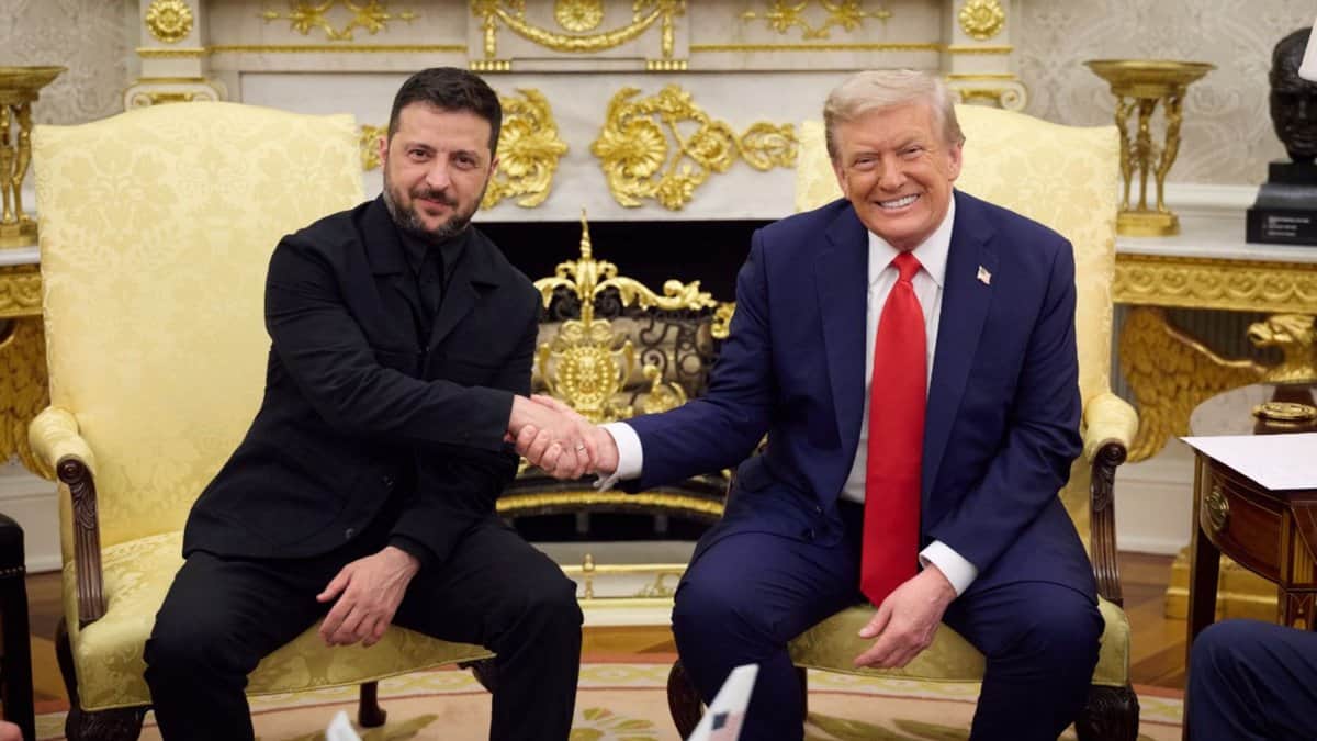 Zelensky says he had long discussion with Trump over map showing Russian-occupied territories