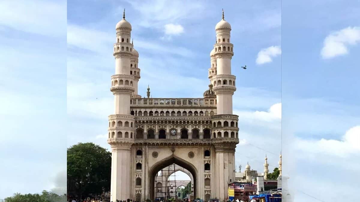 The Charminar in Hyderabad