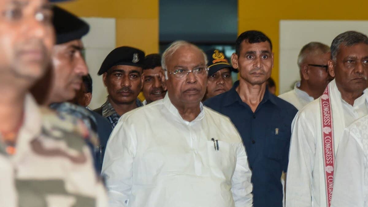 Congress President Mallikarjun Kharge
