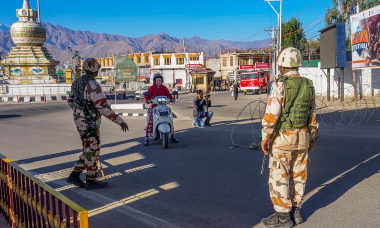 Curfew in Leh, Ladakh (1)