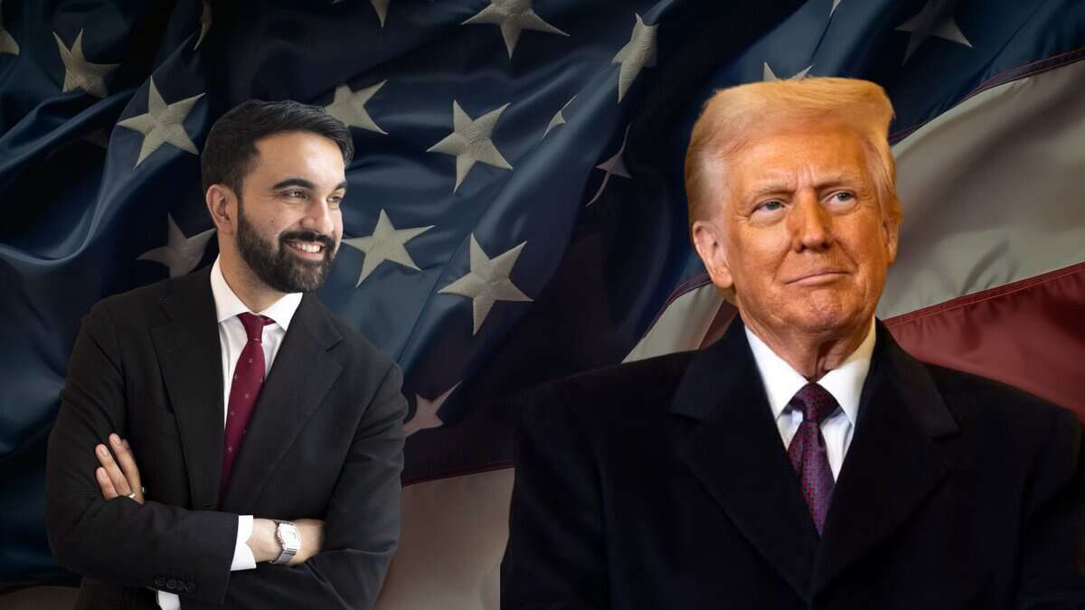 Zohran Mamdani and Donald Trump