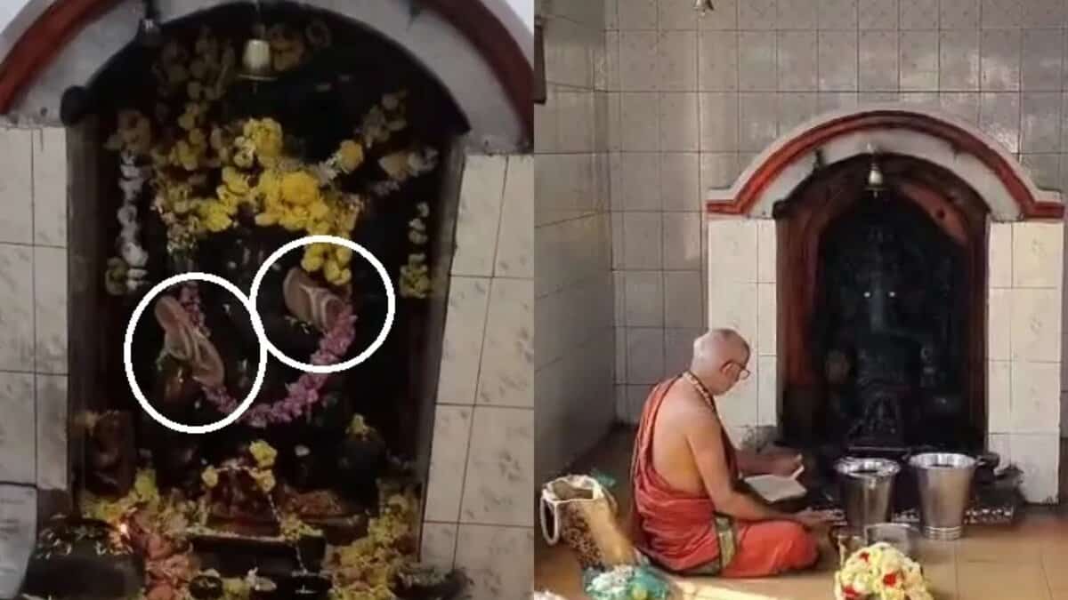 _Ganesha idol 'desecrated' at temple-