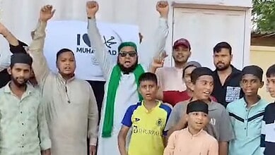 Protests in Hyderabad over UP arrests linked to ‘I Love Muhammad’ posters