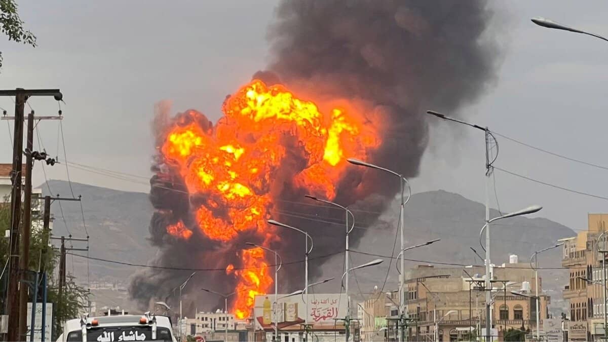 Israeli strikes on Yemen’s Sanaa