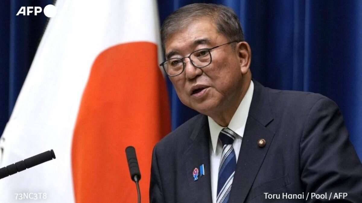 Japan PM Shigeru Ishiba