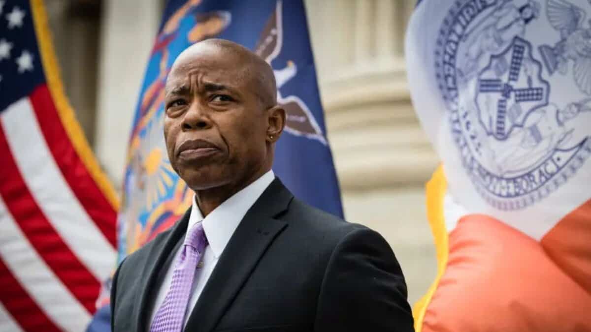 New York City Mayor Eric Adams