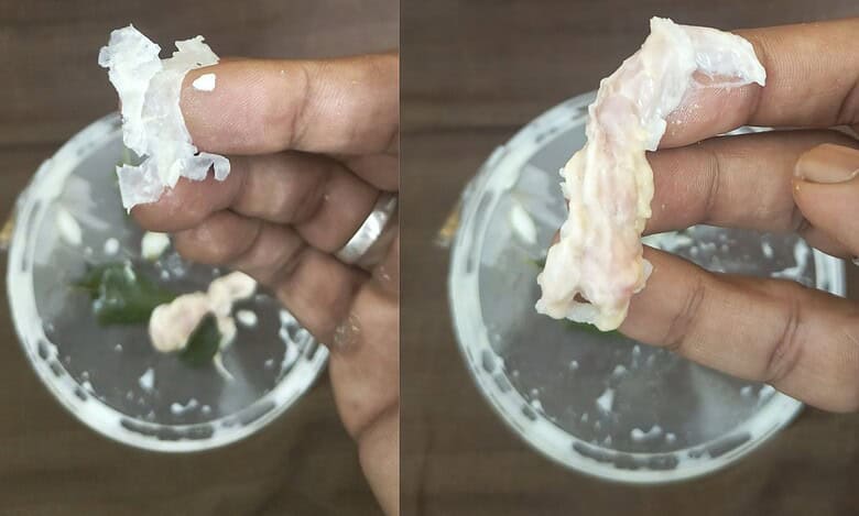 Man finds paper, uncooked chicken pieces in food parcel