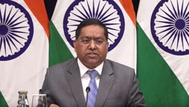 The image of Ministry of External Affairs spokesperson Randhir Jaiswal.
