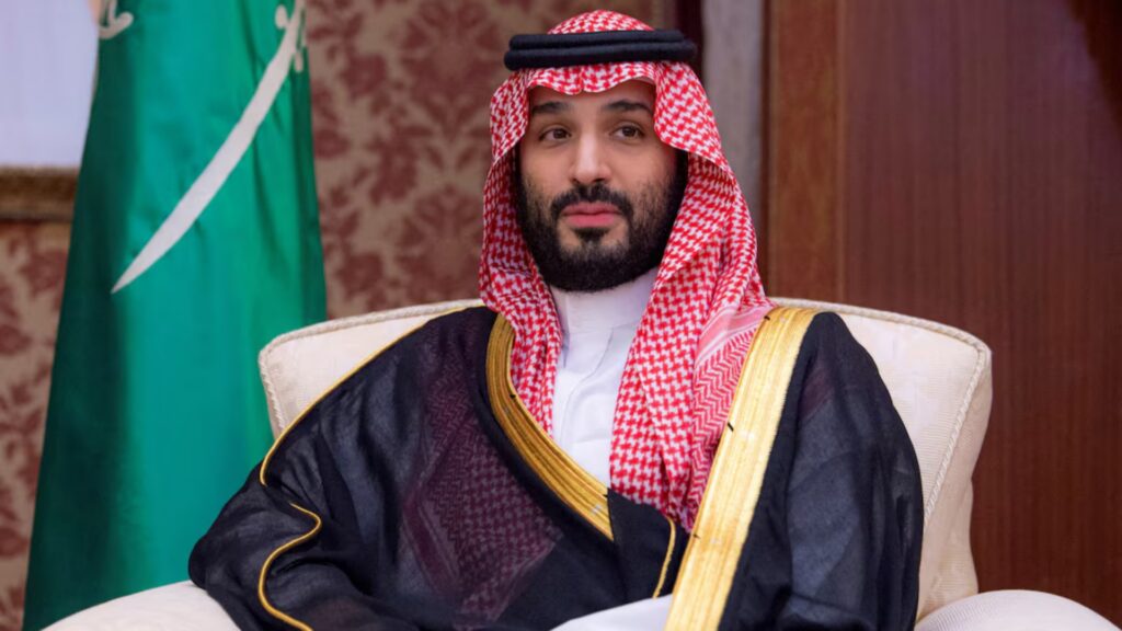 The image of Saudi Crown Prince Mohammed bin Salman.