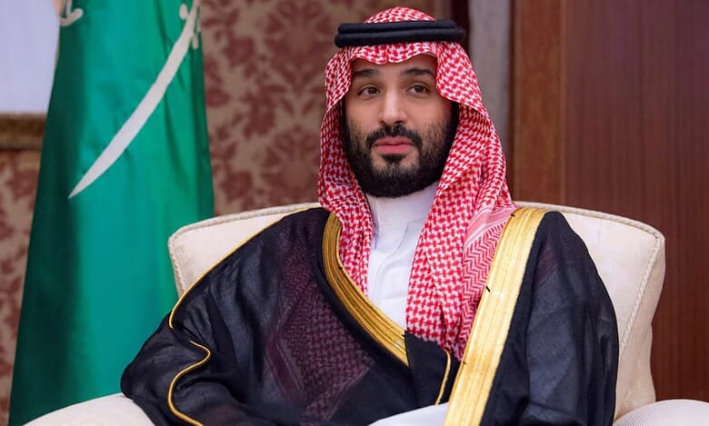 The image of Saudi Crown Prince Mohammed bin Salman.