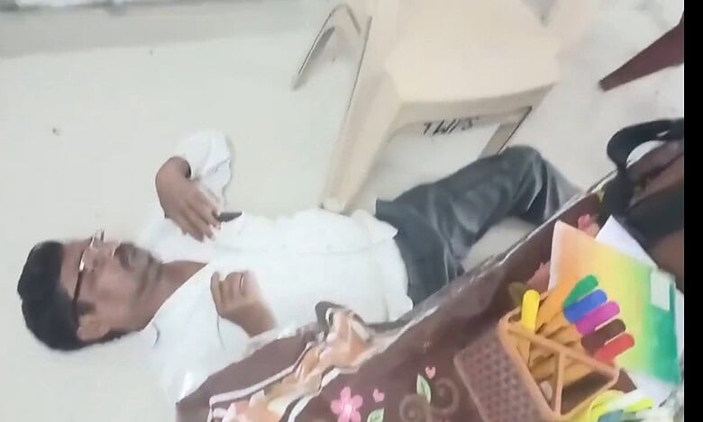 Drunk teacher suspended for sleeping on duty in Asifabad