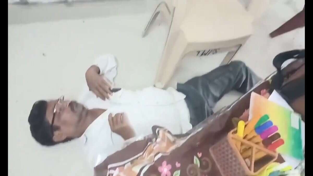 Drunk teacher suspended for sleeping on duty in Asifabad