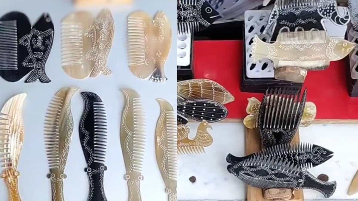 Inside Fort Kochi's rare craft of Horn Comb making