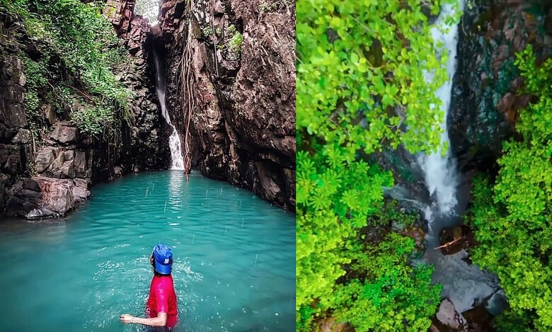 Discover this magical blue waterfall, only 5 hours from Hyderabad