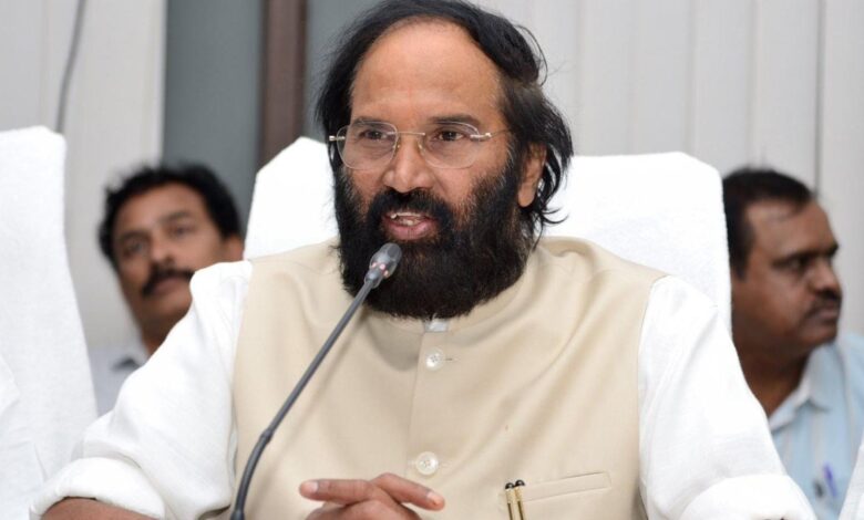 Telangana Irrigation Minister N Uttam Kumar Reddy