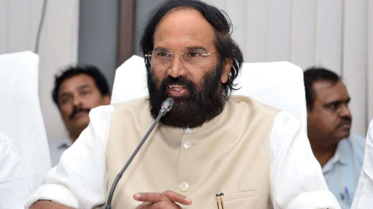 Telangana Irrigation Minister N Uttam Kumar Reddy