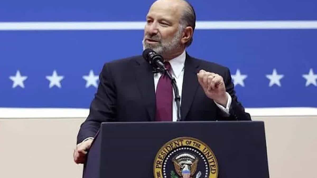US commerce secretary howard lutnick