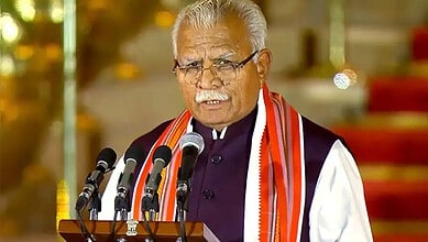 Union minister Manohar Lal Khattar