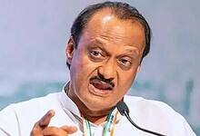 Maharashtra Deputy CM Ajit Pawar addresses the media