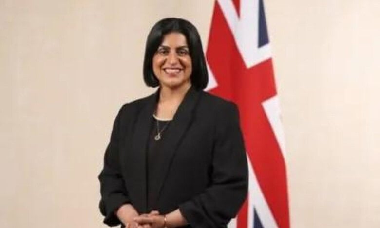 UK home secretary Shabana Mahmood